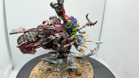 Painted tabletop commission example by EPIKART40K